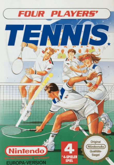Four Players' Tennis - NES - Nintendo Entertainment System