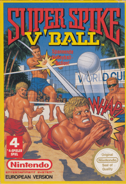 Super Spike V'Ball - NES - Nintendo Entertainment System