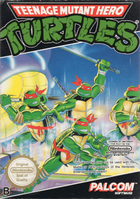 Teenage Mutant Hero Turtles - NES - Nintendo Entertainment System