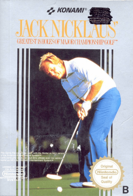 Jack Nicklaus' Greatest 18 Holes of Major Championship Golf - NES - Nintendo Entertainment System