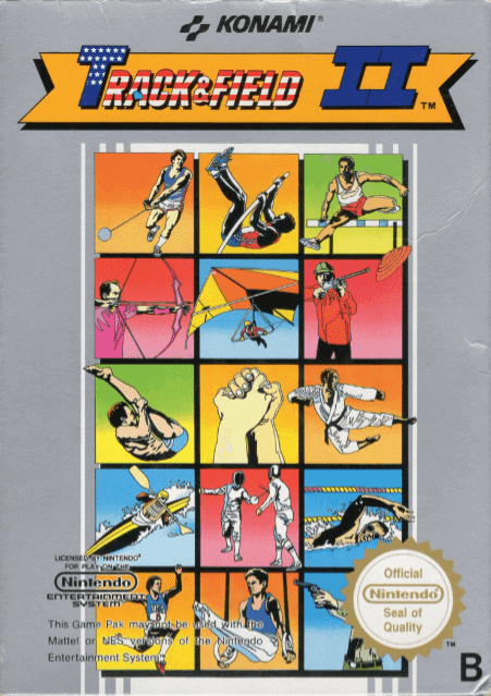 Track & Field II - NES - Nintendo Entertainment System