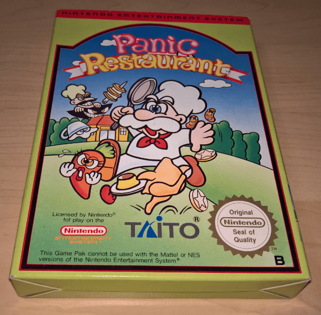 Panic Restaurant - NES - Nintendo Entertainment System
