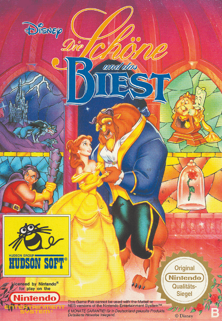 Disney Die Schöne und das Biest - NES - Nintendo Entertainment System