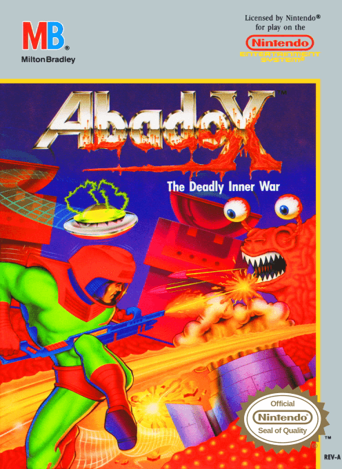 Abadox: The Deadly Inner War - NES - Nintendo Entertainment System