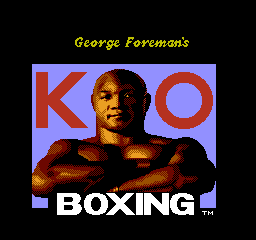 George Foreman's KO Boxing - NES - Nintendo Entertainment System - Titles