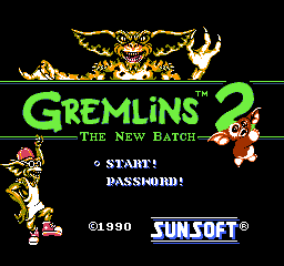 Gremlins 2: The New Batch - NES - Nintendo Entertainment System - Titles