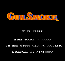 Gun.Smoke - NES - Nintendo Entertainment System - Titles