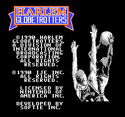 Harlem Globetrotters - NES - Nintendo Entertainment System - Titles