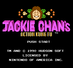 Jackie Chan's Action Kung Fu - NES - Nintendo Entertainment System - Titles