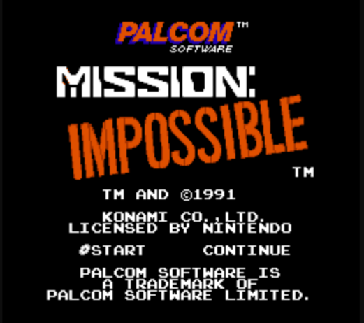 Mission: Impossible - NES - Nintendo Entertainment System - Titles