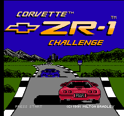 Corvette ZR-1 Challenge - NES - Nintendo Entertainment System - Titles
