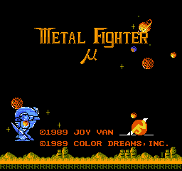 Metal Fighter - NES - Nintendo Entertainment System - Titles
