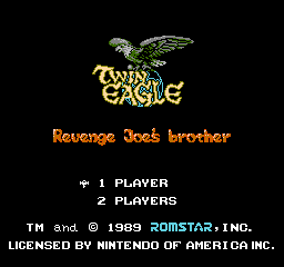 Twin Eagle - NES - Nintendo Entertainment System - Titles