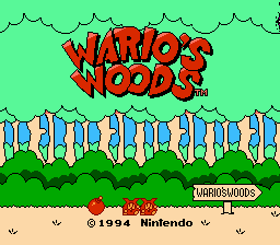 Wario's Woods - NES - Nintendo Entertainment System - Titles