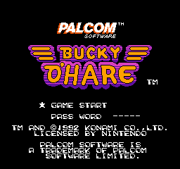 Bucky O'Hare - NES - Nintendo Entertainment System - Titles