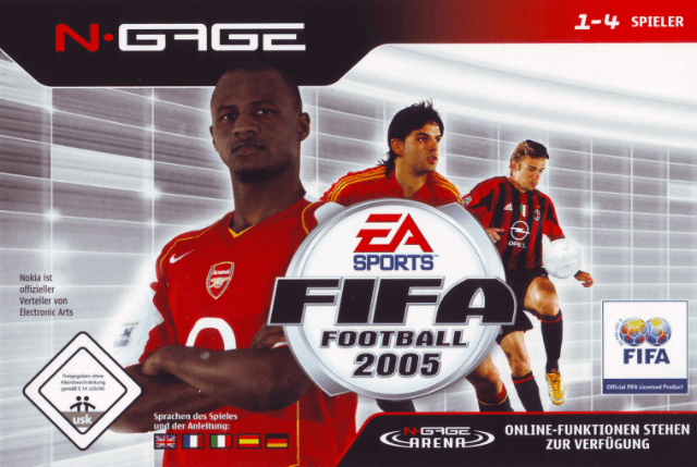 FIFA Football 2005 - NGAGE - Nokia N-Gage - Packshots
