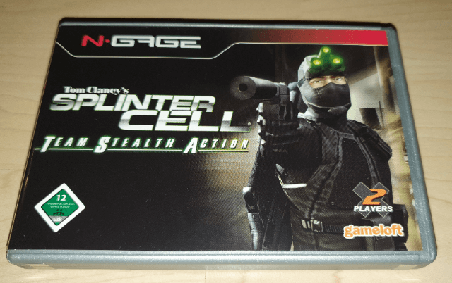 Tom Clancy's Splinter Cell Team Stealth Action - NGAGE - Nokia N-Gage