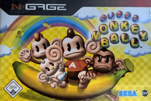 Super Monkey Ball - NGAGE - Nokia N-Gage