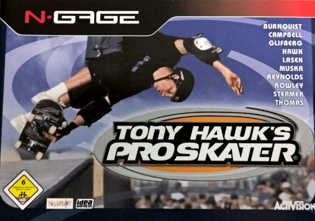 Tony Hawk's Pro Skater - NGAGE - Nokia N-Gage