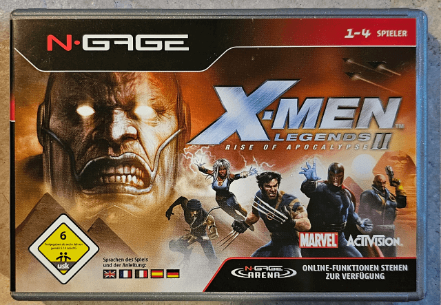 X-Men Legends II: Rise of Apocalypse - NGAGE - Nokia N-Gage - Packshots