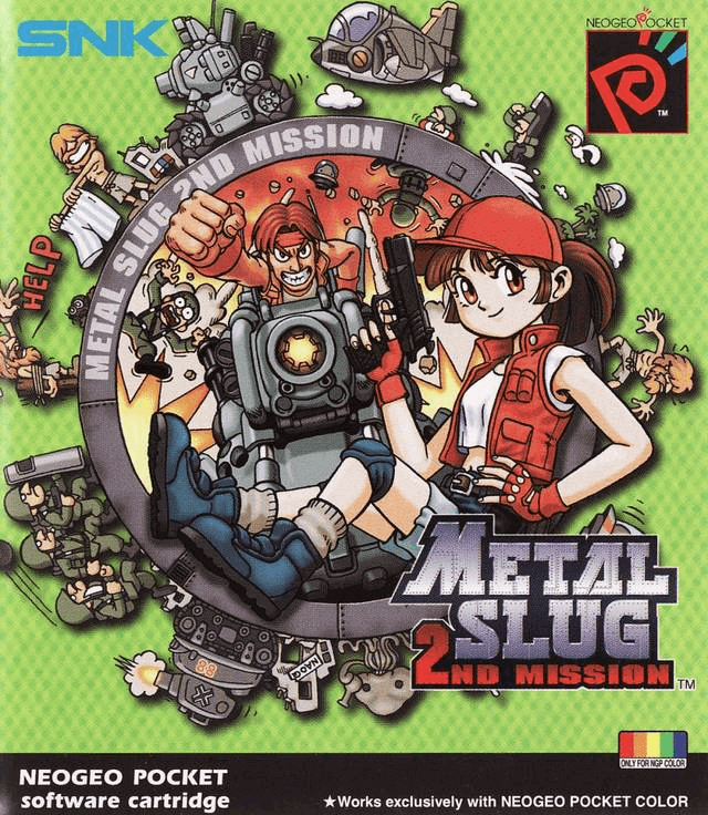 Metal Slug: 2nd Mission - NGPC - SNK Neo Geo Pocket (Color)
