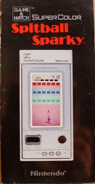 Spitball Sparky - NGW - Nintendo Game & Watch