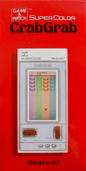 Crab Grab - NGW - Nintendo Game & Watch