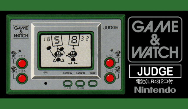 Judge - NGW - Nintendo Game & Watch