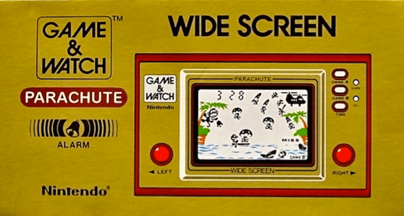 Parachute - NGW - Nintendo Game & Watch