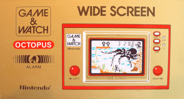 Octopus - NGW - Nintendo Game & Watch