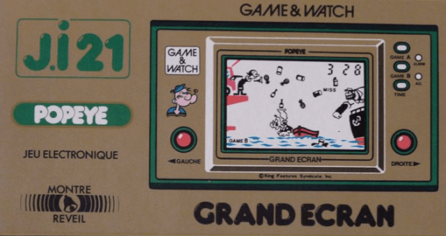 Popeye - NGW - Nintendo Game & Watch