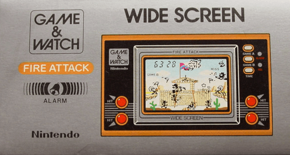 Fire Attack - NGW - Nintendo Game & Watch
