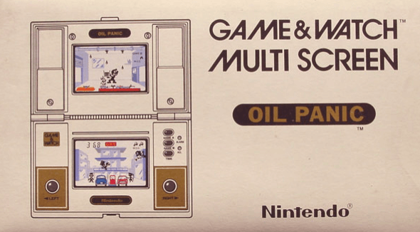 Oil Panic - NGW - Nintendo Game & Watch