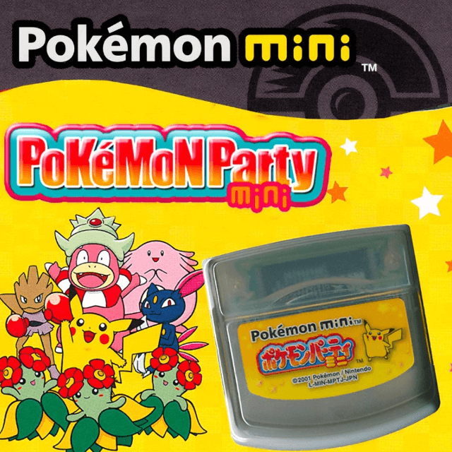 Pokémon Party Mini - NPM - Nintendo Pokémon Mini