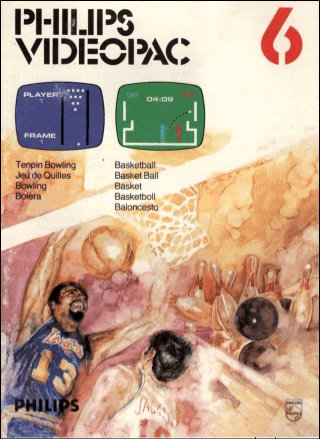 Bowling / Basketball - ODYSSEY2 - Magnavox Odyssey²