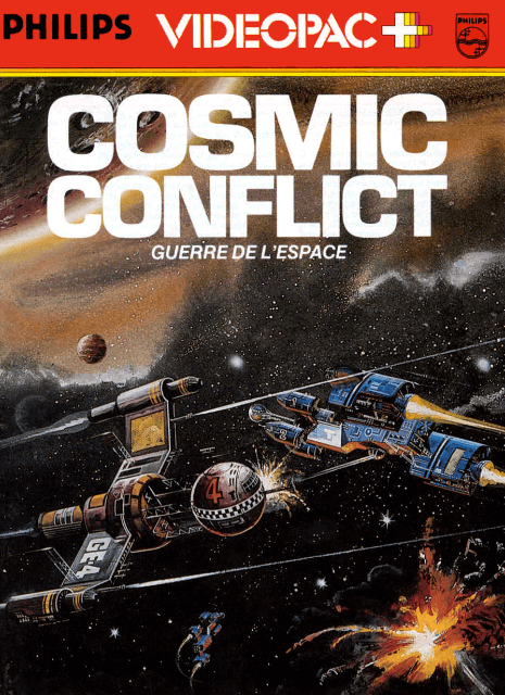 Cosmic Conflict - ODYSSEY2 - Magnavox Odyssey²