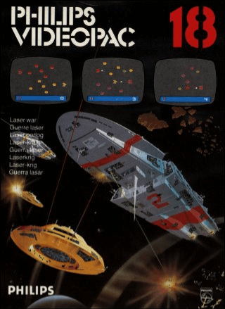 Laserkrieg - ODYSSEY2 - Magnavox Odyssey²