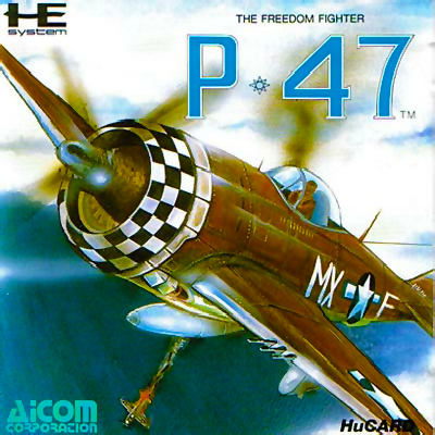 P-47: The Freedom Fighter - PCE - NEC PC-Engine HuCard