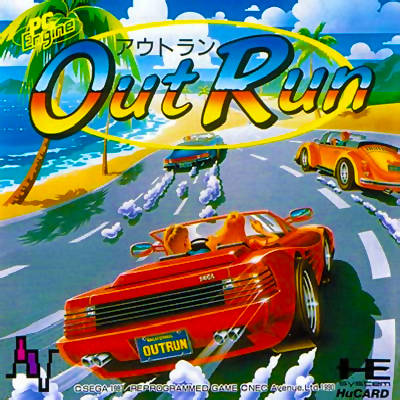 OutRun - PCE - NEC PC-Engine HuCard