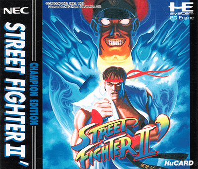Street Fighter II': Champion Edition - PCE - NEC PC-Engine HuCard