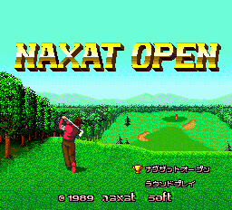 Naxat Open - PCE - NEC PC-Engine HuCard - Titles
