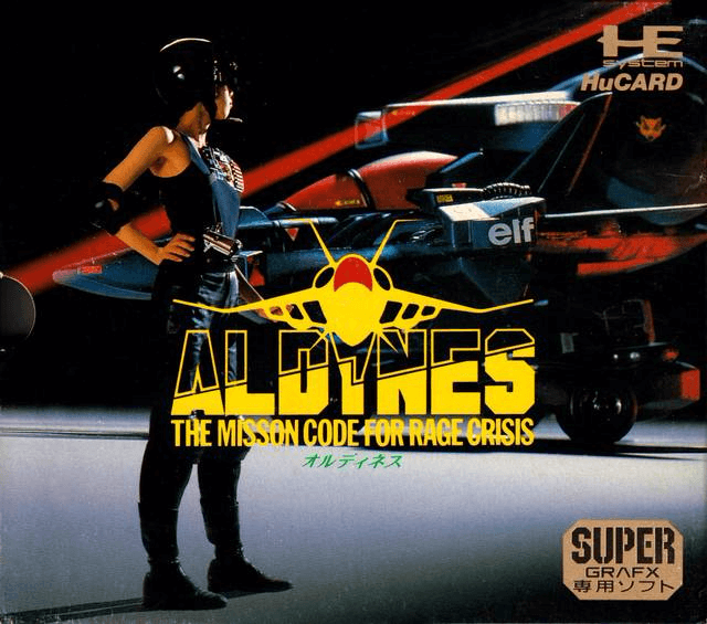 Aldynes: The Mission Code for Rage Crisis - PCESG - NEC PC-Engine Super Grafx