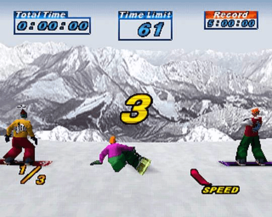 Snowboard Racer - PS - Sony PlayStation - Ingames