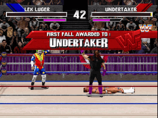 WWF WrestleMania: The Arcade Game - PS - Sony PlayStation - Ingames