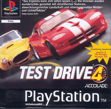 Test Drive 4 - PS - Sony PlayStation