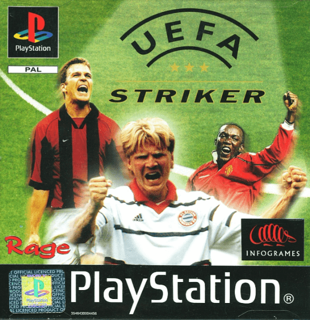 UEFA Striker - PS - Sony PlayStation