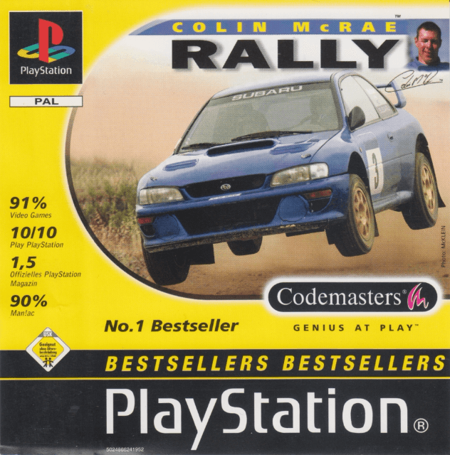 Colin McRae Rally - PS - Sony PlayStation