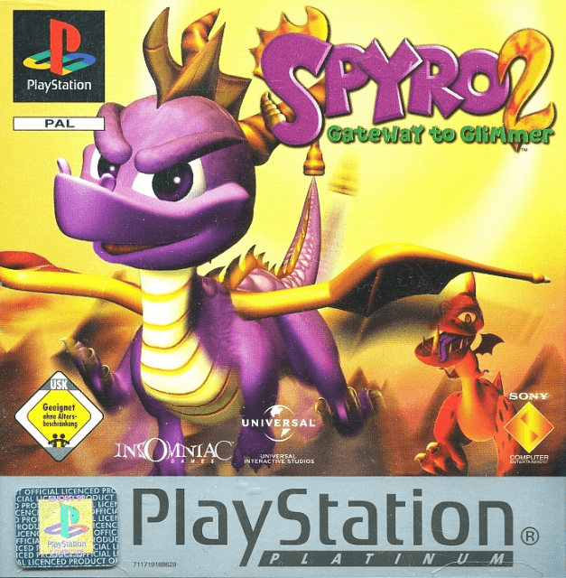 Spyro 2: Gateway to Glimmer - PS - Sony PlayStation
