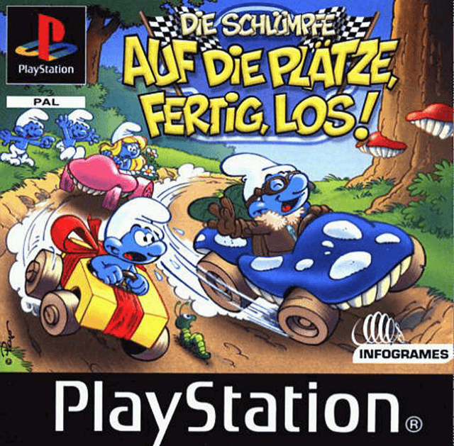 Die Schlümpfe: Auf die Plätze, fertig, los! - PS - Sony PlayStation