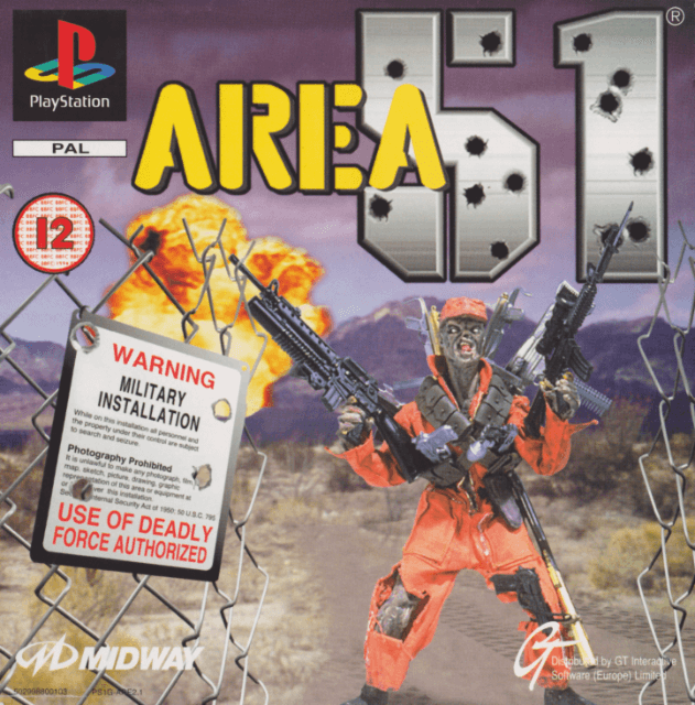 Area 51 - PS - Sony PlayStation